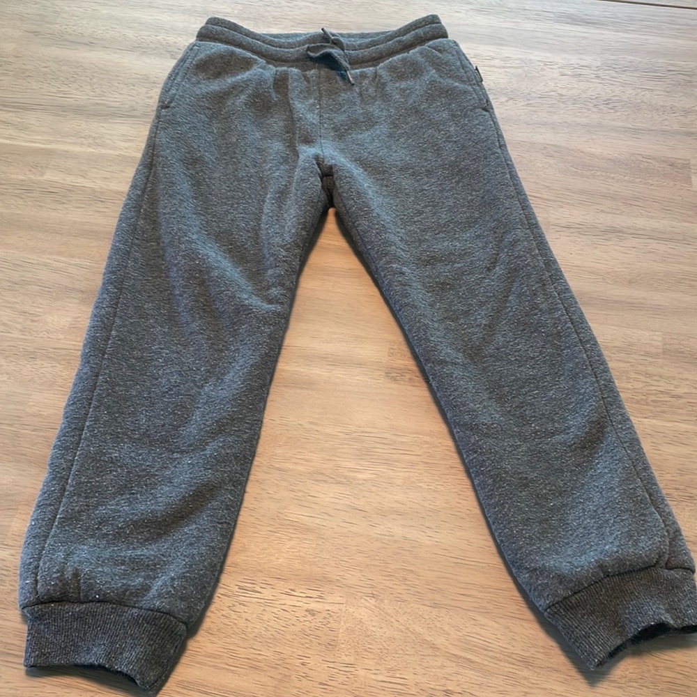EDDIE BAUER Fleece Cold Weather Sweatpants Size XS (5/6) Gray